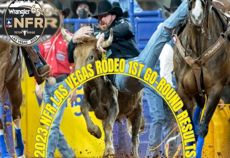 Wrangler NFR Round 4 Live National Finals Rodeo in Las Vegas Dec, 11 2023